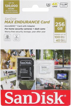Cover SanDisk Max Endurance 256GB microSDXC SDSQQVR-256G-GN6IA