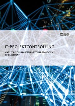 IT-Projektcontrolling. Was ist bei der Umsetzung von IT-Projekten zu beachten? (eBook, PDF)