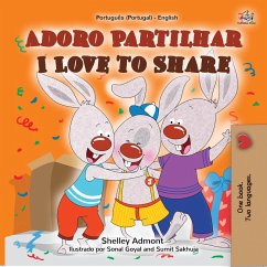 Adoro Partilhar I Love to Share (Portuguese English Portugal Collection) (eBook, ePUB)