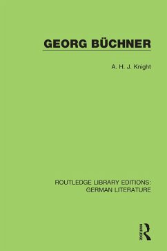 Georg Büchner (eBook, PDF) - Knight, A. H. J.