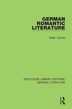 German Romantic Literature (eBook, PDF) - Tymms, Ralph