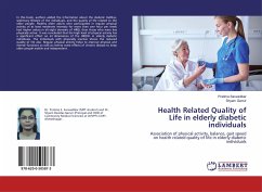 Health Related Quality of Life in elderly diabetic individuals - Sarwadikar, Pratima;Ganvir, Shyam