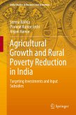 Agricultural Growth and Rural Poverty Reduction in India