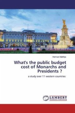 What's the public budget cost of Monarchs and Presidents ?