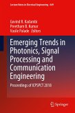 Emerging Trends in Photonics, Signal Processing and Communication Engineering