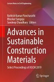 Advances in Sustainable Construction Materials