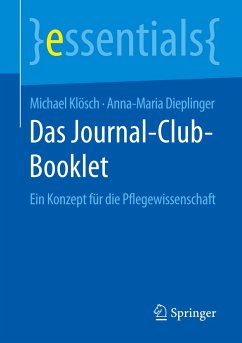 Das Journal-Club-Booklet - Klösch, Michael;Dieplinger, Anna-Maria
