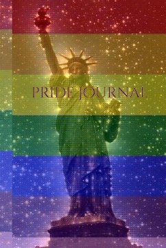 Pride Rainbow statue of liberty creative blank journal - Huhn, Michael