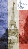 Eiffel Tower French Flag vintage creative blank Journal
