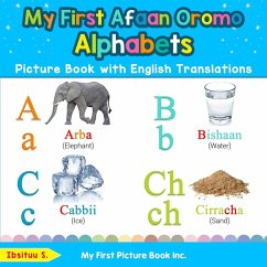 Cover My First Afaan Oromo Alphabets Picture Book with English Translations