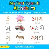 My First Gujarati Alphabets Picture Book with English Translations