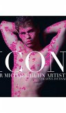New York City ICON Sir Michael Huhn self portrait Artist glitter creative blank Journal