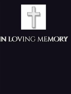 in loving memory funeral blank page Guest Book - Huhn, Michael