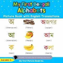 Cover My First Bengali Alphabets Picture Book with English Translations