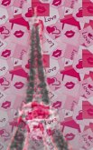 Paris love lips eiffel tower creative blank journal
