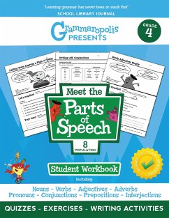 The Parts of Speech Workbook, Grade 4 - Voorhees, Coert; Grammaropolis