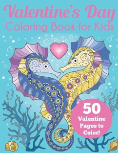 Valentine's Day Coloring Book for Kids - Blue Wave Press