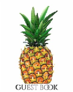 pineapple mosaic international hospitality blank guest book - Huhn, Michael