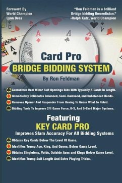 Card Pro Bridge Bidding System: Paperback - Feldman, Ron