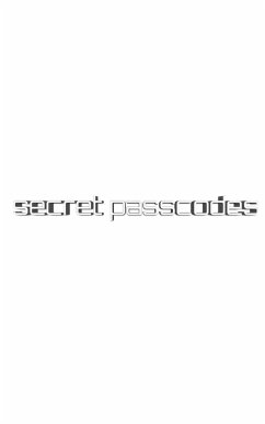 secret passcodes blank notebook - Huhn, Michael