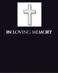 in loving memory funeral blank page Guest Book - Huhn, Michael