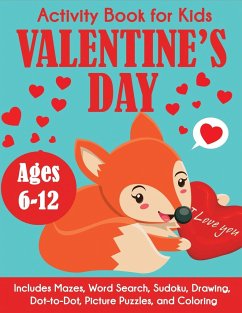 Valentine's Day Activity Book for Kids - Blue Wave Press