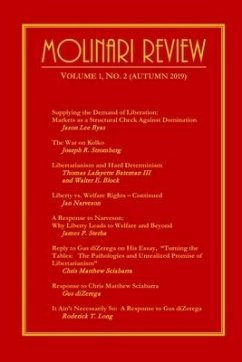 Molinari Review Volume 1, No. 2 (Autumn 2019) - Byas, Jason Lee; Stromberg, Joseph R.; Bateman III, Thomas Lafayette