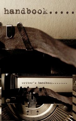 writer's typewriter themed handbook blank journal - Huhn, Michael