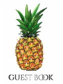 pineapple mosaic international hospitality blank guest book