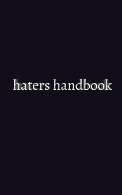 haters handbook Blank Notebook - Huhn, Michael