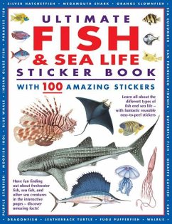 Ultimate Fish & Sea Life Sticker Book - Armadillo Books