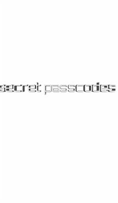 secret passcodes blank notebook - Huhn, Michael