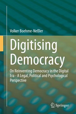 Digitising Democracy (eBook, PDF) - Boehme-Neßler, Volker