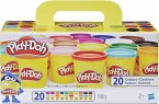 Hasbro A7924EUC - Play-Doh, Super Farbenset, 20er-Pack, Knete
