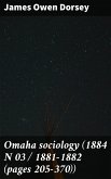 Omaha sociology (1884 N 03 / 1881-1882 (pages 205-370)) (eBook, ePUB)