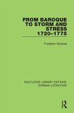 From Baroque to Storm and Stress 1720-1775 (eBook, PDF)