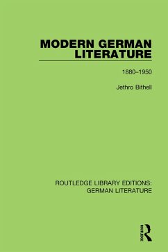 Modern German Literature (eBook, PDF) - Bithell, Jethro