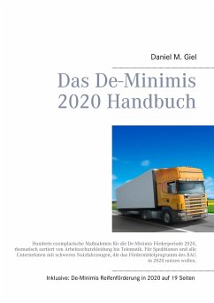 Das De-Minimis 2020 Handbuch - Giel, Daniel M.