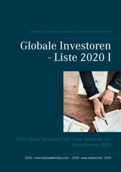 Globale Investoren - Liste 2020 I - Duthel, Heinz