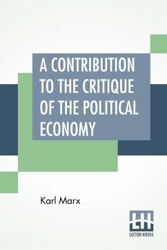 A Contribution To The Critique Of The Political Economy Cover A Contribution To The Critique Of The Political Economy
