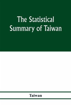Cover The statistical summary of Taiwan