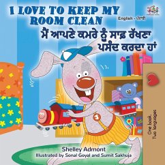 I Love to Keep My Room Clean (English Punjabi Bilingual Book -Gurmukhi) - Admont, Shelley; Books, Kidkiddos