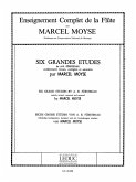 6 Grandes etudes op.29 pour flute