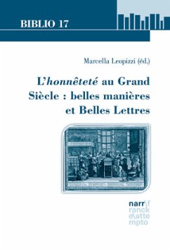 Cover L'honnêteté au Grand Siècle : belles manières et Belles Lettres