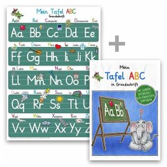 Mein Tafel-ABC in Grundschrift-Set, m. 1 Buch, m. 1 Beilage, 2 Teile - Momm, Helga