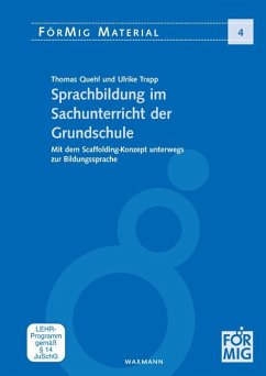 Sprachbildung im Sachunterricht der Grundschule - Quehl, Thomas;Trapp, Ulrike
