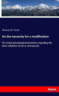 On the necessity for a modification - Poole, Thomas W.