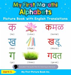 My First Marathi Alphabets Picture Book with English Translations - S., Aarti