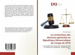 Le contentieux des élections générales en République Démocratique du Congo de 2018 - Olinamung, Kharis