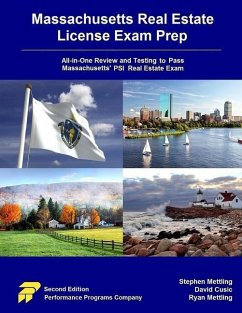 Massachusetts Real Estate License Exam Prep: All-in-One Testing and Testing to Pass Massachusetts' PSI Real Estate Exam - Cusic, David; Mettling, Ryan; Mettling, Stephen